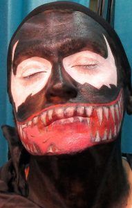 Maquillaje Venom Halloween