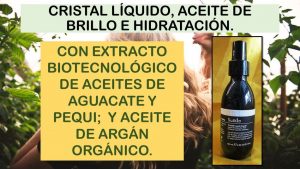 Cristal Liquido Aceite Brillo Hidratacion Vegano Cruelty Free Sendo