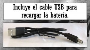 Cable USB Maquina Corta Pelos Nariz Orejas 3 Claveles