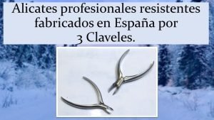 Alicates Profesionales 3 Claveles Made In Spain