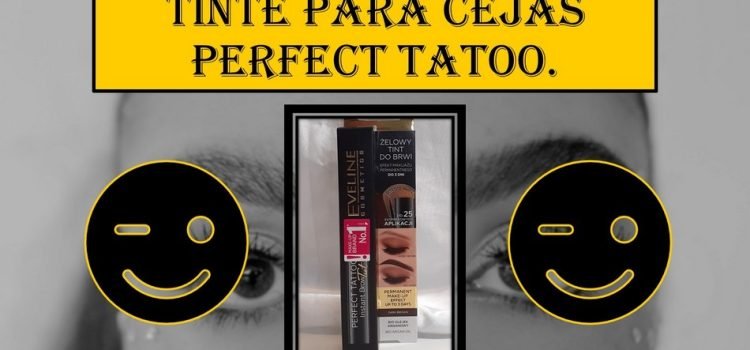 Tinte de cejas Perfect Tattoo de Eveline Cosmetics
